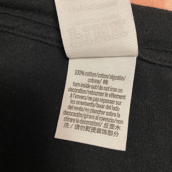 Victoria’s Secret PINK Black Lace Sleeves Top - Picture 12 of 16